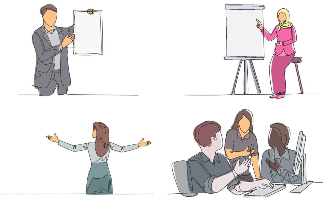 Presenting a scientific or research presentation? Here are some simple steps to help you improve your presence through body language and gestures.