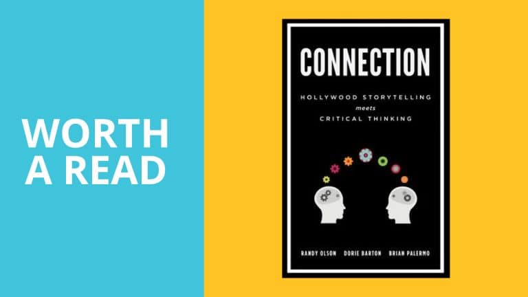 Worth a read: Connection (Hollywood Storytelling Meets Critical Thinking)